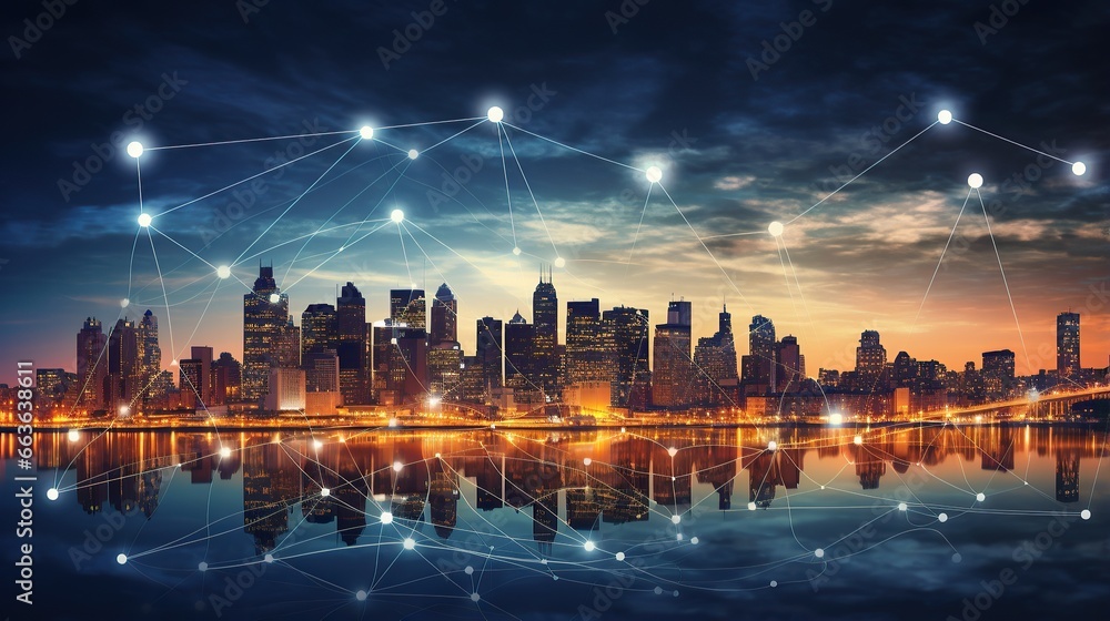 Cities and networks ICT IoT