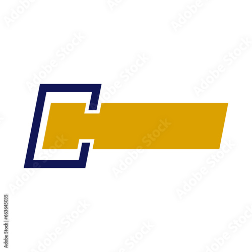 yellow tech title bar