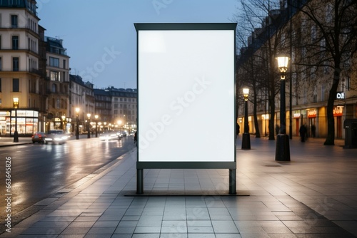 Promotional possibilities on a blank street light box, awaiting an ad © Muhammad Shoaib