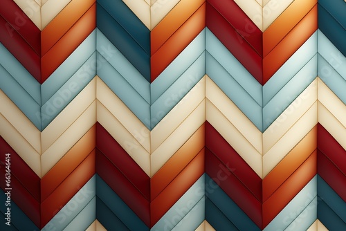 3d herringbone seamless pattern background