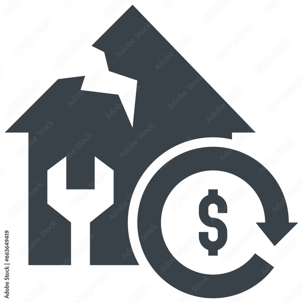 home glyph style icon home glyph style icon