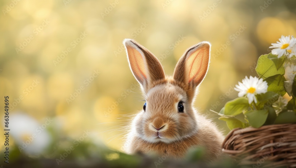 easter bunny in the grass easter bunny in the grass