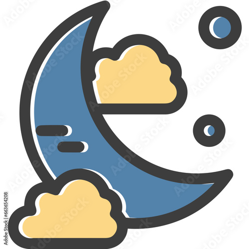 Cloud storage icon symbol vector image. Illustration of the database server hosting cloud system digital design image