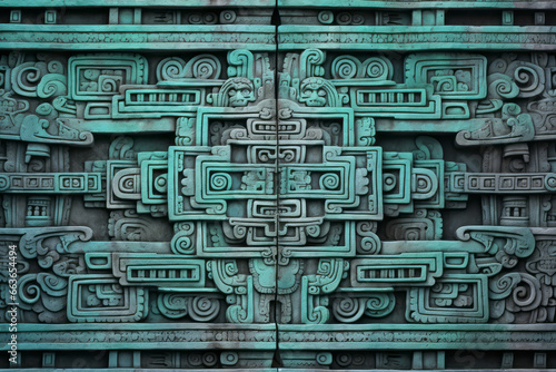 Aztec jade texture
