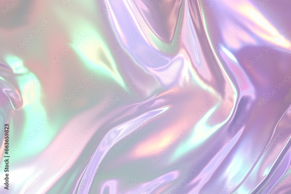 Graphic resources. Silver colorful holographic texture foil background with copy space. Colorful wavy pattern with texture. Generative AI Graphic resources. Silver colorful holographic texture foil background with copy space. Colorful wavy pattern with texture. Generative AI
