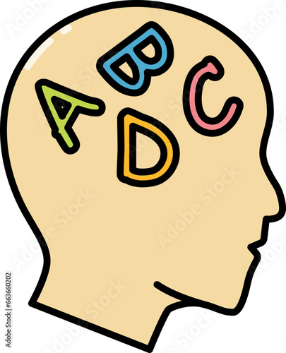 Dyslexia icon