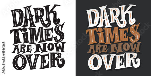 Hand drawn doodle lettering postcard, t-shirt design, tee design, bag mug print.