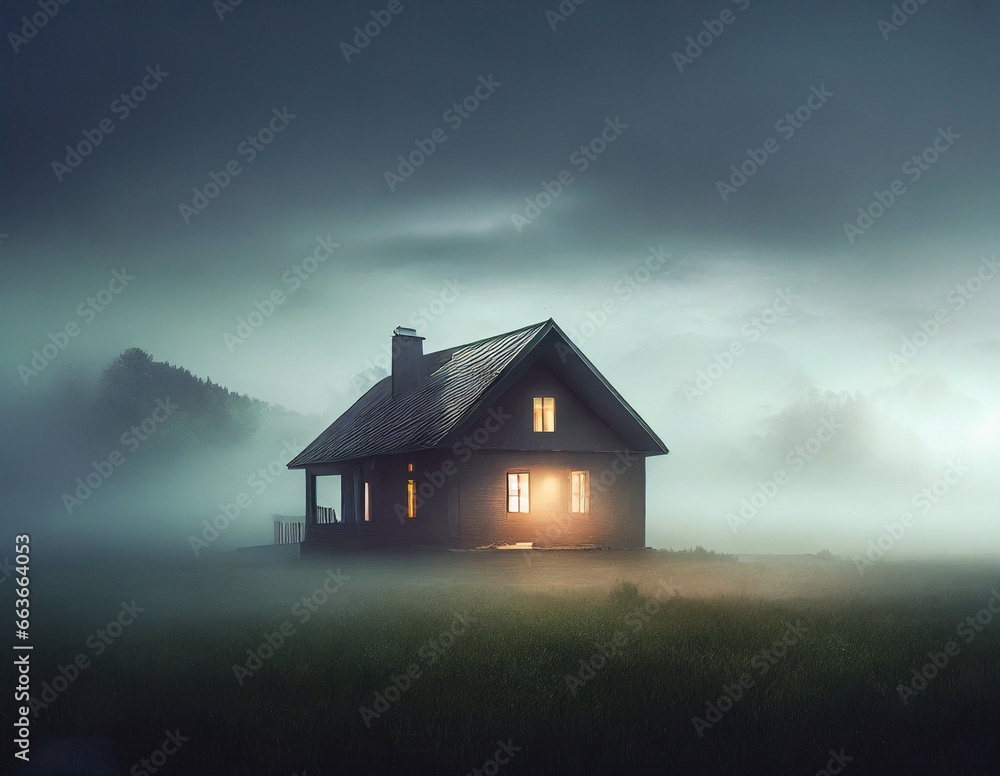 house in the middle of nowhere