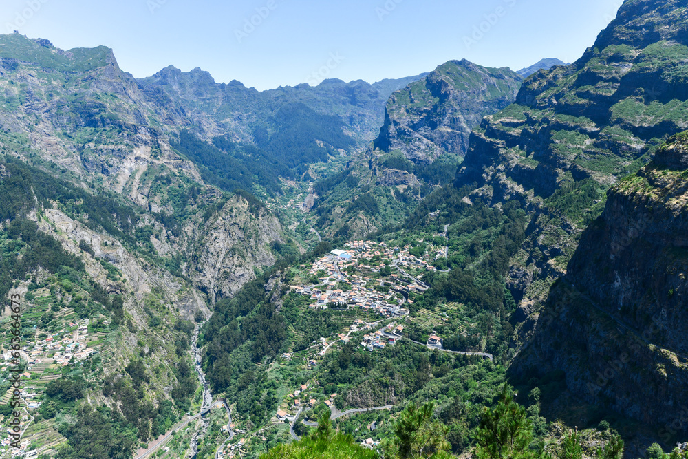 Fototapeta premium Curras das Freiras - Madeira, Portugal