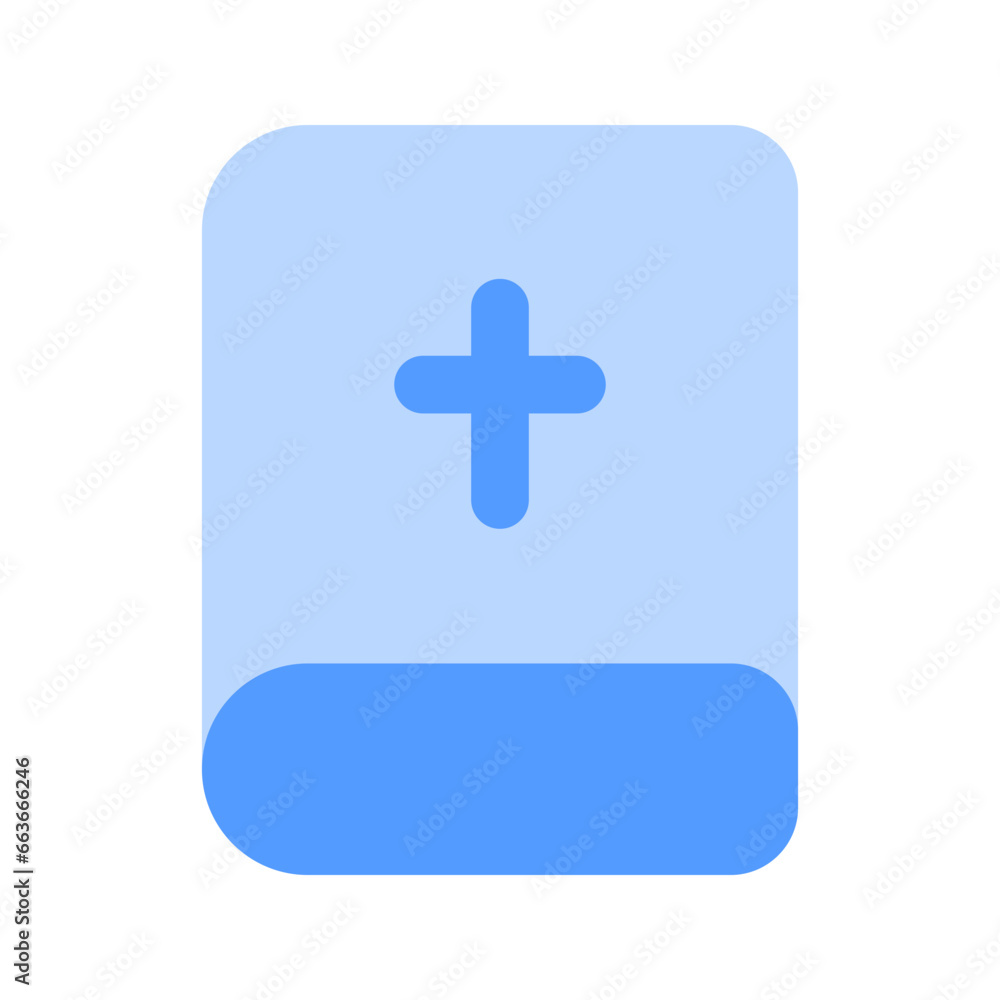 Obraz premium bible duotone icon