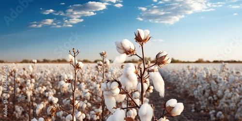 cotton plantations ready to harvest
