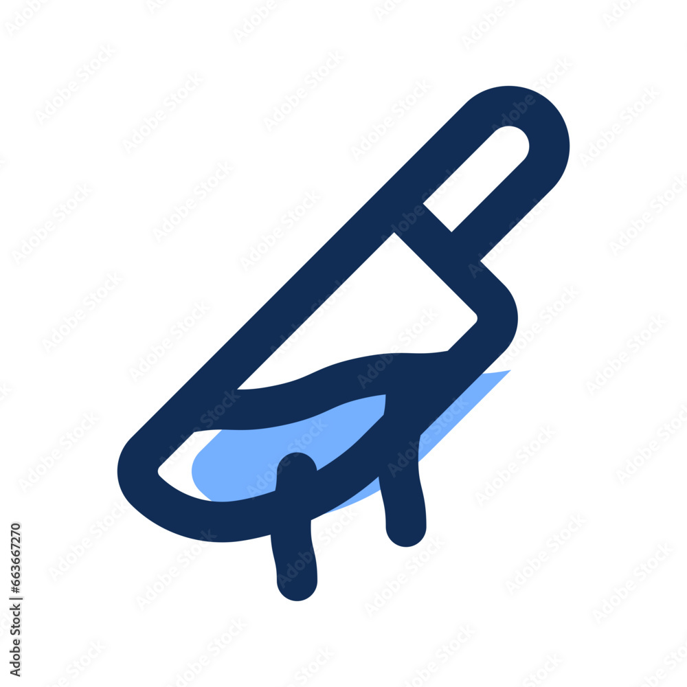 knife filled line icon knife filled line icon