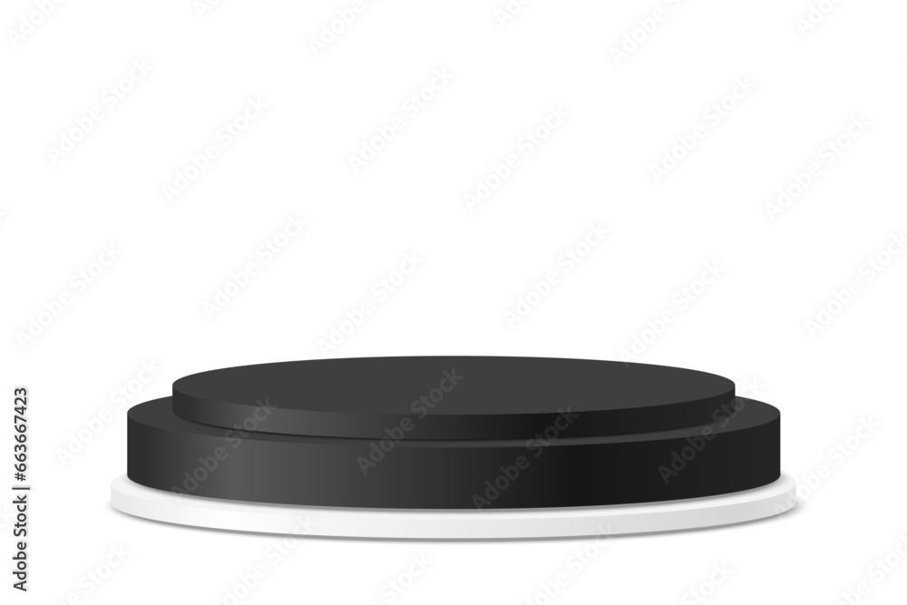 3d black podium, pedestal for displaying product presentations, awards 3d black podium, pedestal for displaying product presentations, awards