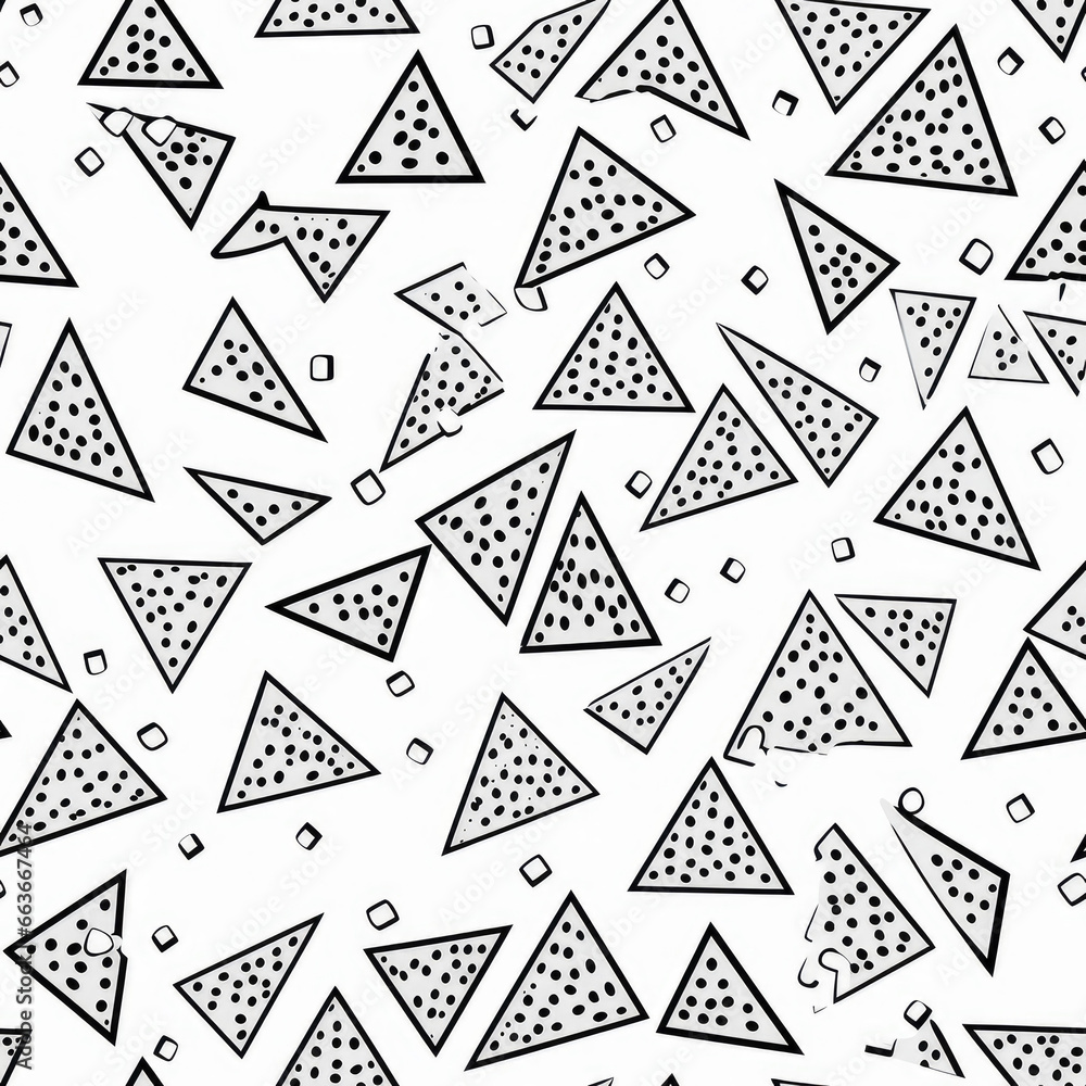 Zentangle doodle abstract black and white repeat pattern Zentangle doodle abstract black and white repeat pattern