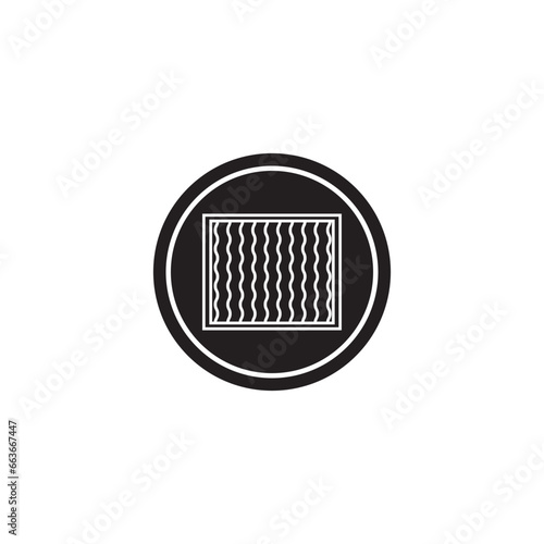 curtain icon vector