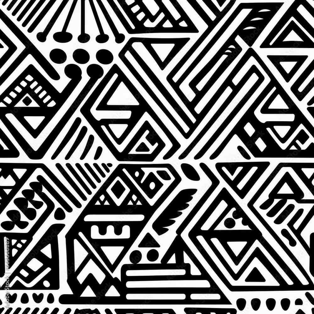 Tapeta Abstrakcyjne zbiory zentangle
