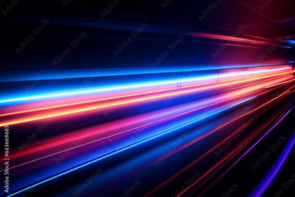 Neonfarbene Lichtstreifen - Hintergrund Neonfarbene Lichtstreifen - Hintergrund