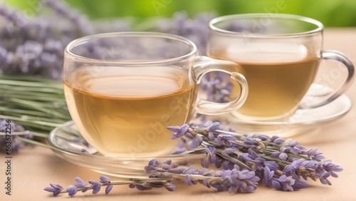 tea and lavender