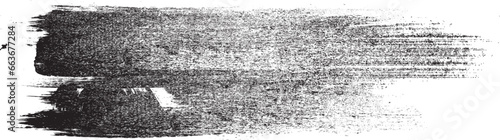 Grunge spray paint brush . Vector brush stroke . Distressed banner . Black isolated paintbrush collection . Modern Textured brush . Dry paint stroke in Black 