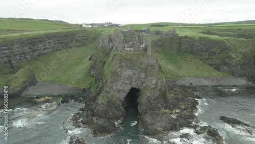 Dunluce castle atop island northern Ireland Clan MacDonnell photo