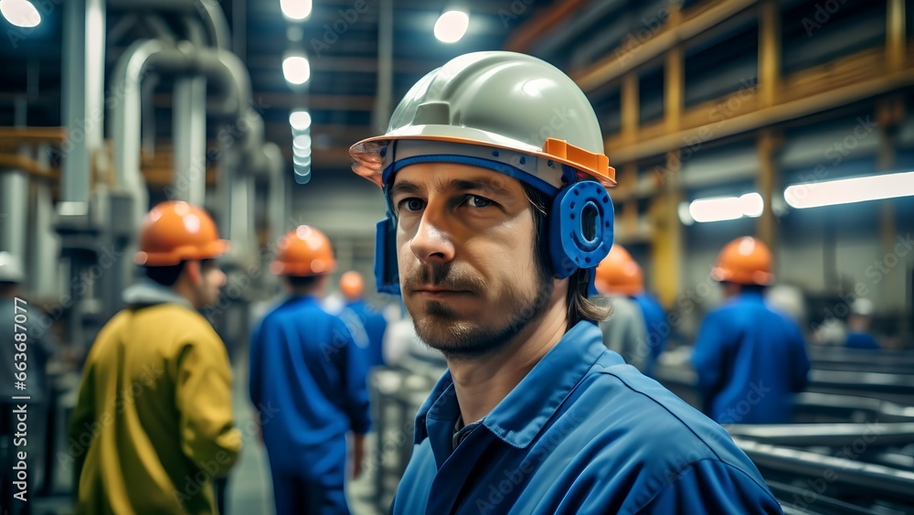 portrait of a worker