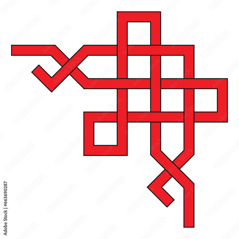 Obraz premium Corner Border