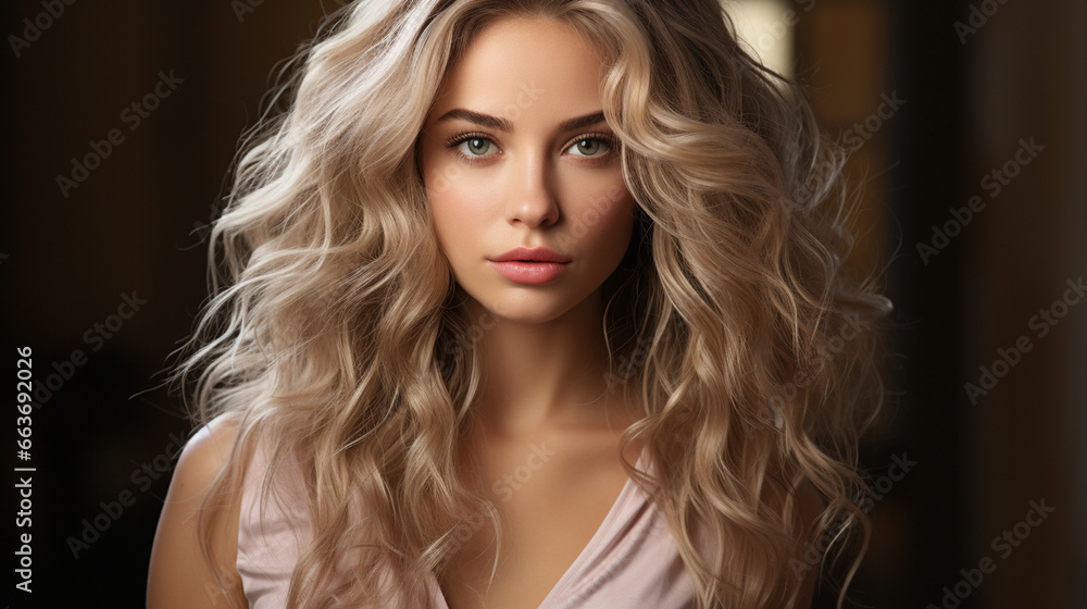 beautiful blond girl. beauty portrait. beautiful blond girl. beauty portrait.