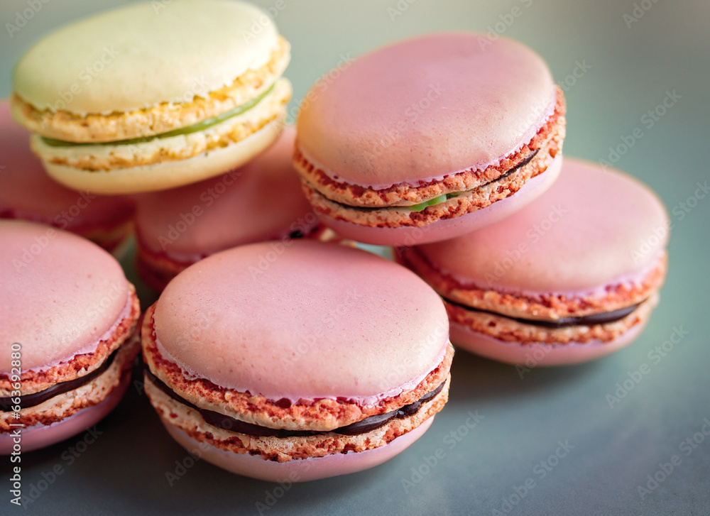 Obraz premium macaron