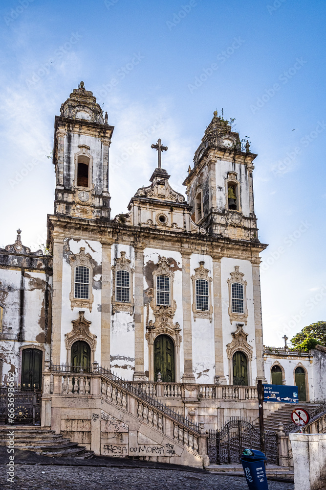 Ordem Terceira Nossa Senhora Our Lady do Carmo church in Salvador da Bahia in Brazil