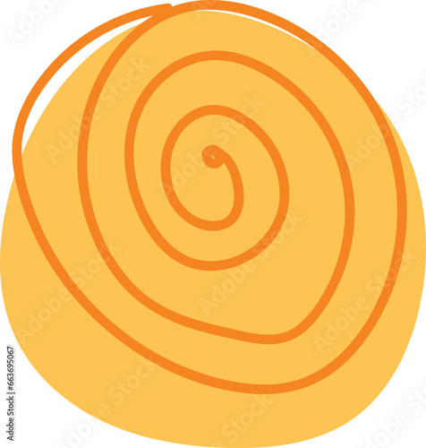 Abstract Organic Element