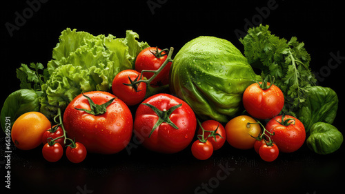 Fresh and Vibrant Vegetables