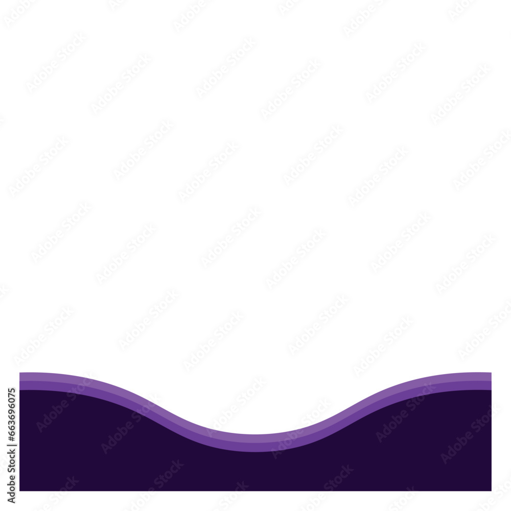 Business Wave Footer