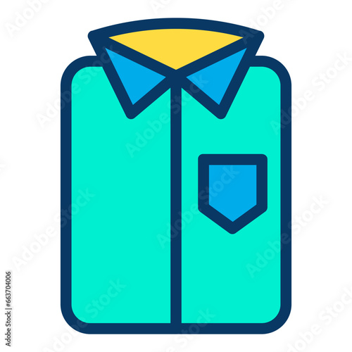 Lineal color Shirt icon