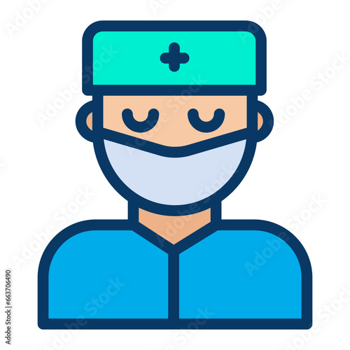 Lineal color Doctor icon
