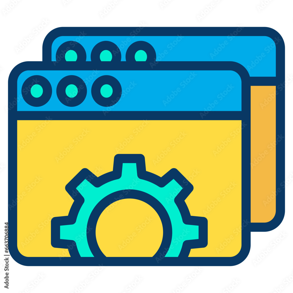 Lineal color Browser refresh icon Lineal color Browser refresh icon