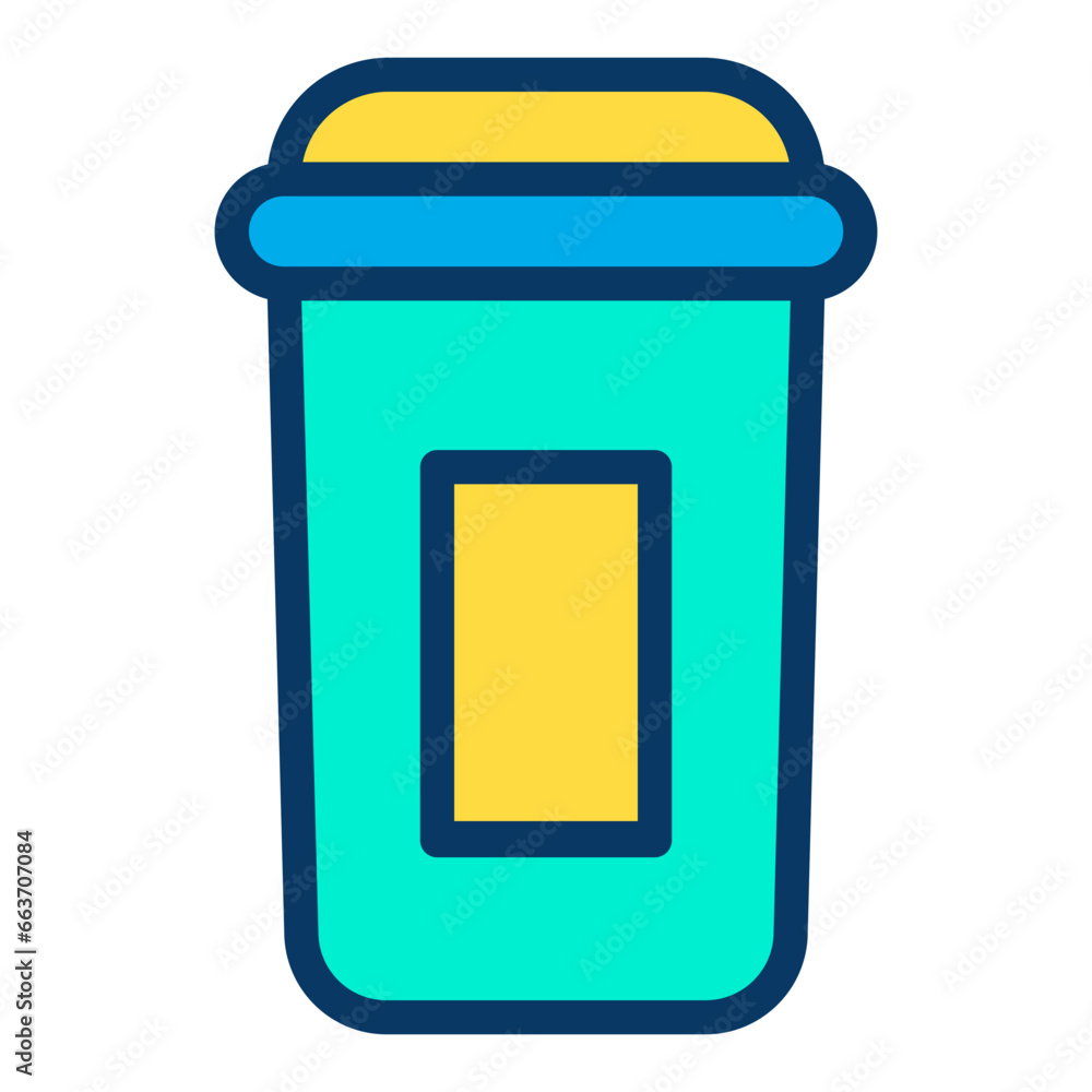 Lineal color Takeaway drink icon Lineal color Takeaway drink icon