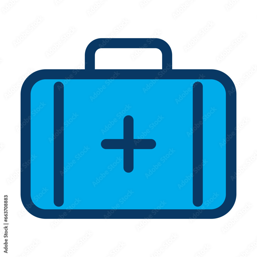 Lineal color Medical Kit icon Lineal color Medical Kit icon