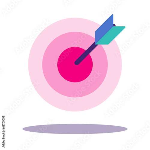 illustration of a icon payment target © Uoc Nguyen