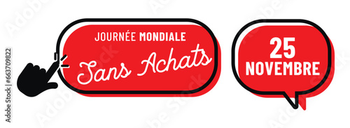 journée mondiale  " sans achats " le 25 novembre