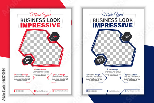 It’s a modern, professional, creative and eye-catchy Corporate Business Flyer Template. It’s suitable for any project purpose of your businesses. You can easily customize them.