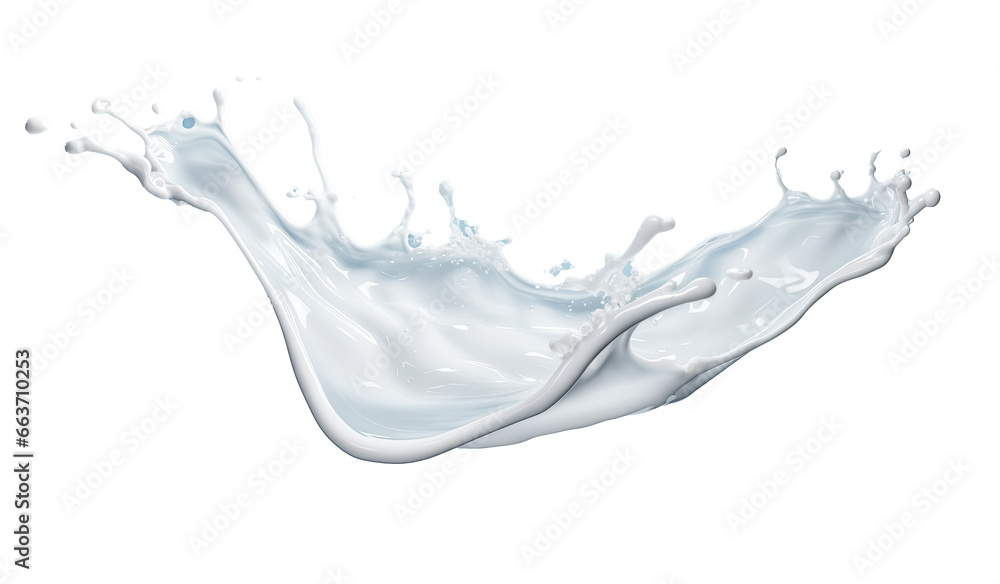 milk splash graphic on a blue background milk splash graphic on a blue background