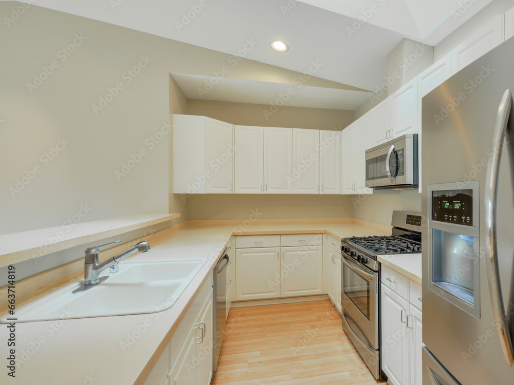 Modern residential kitchen interior Modern residential kitchen interior