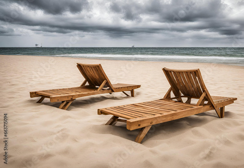 Idyllic Seashore Retreat,  Summer Relaxation at the Beach,  Beach Holiday Ambiance © bestin