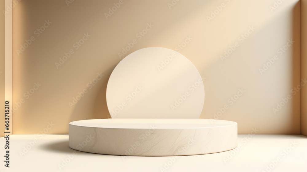 Podium background minimal pastel Podium background minimal pastel