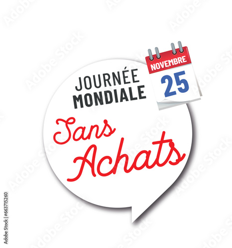 journée mondiale  " sans achats " le 25 novembre