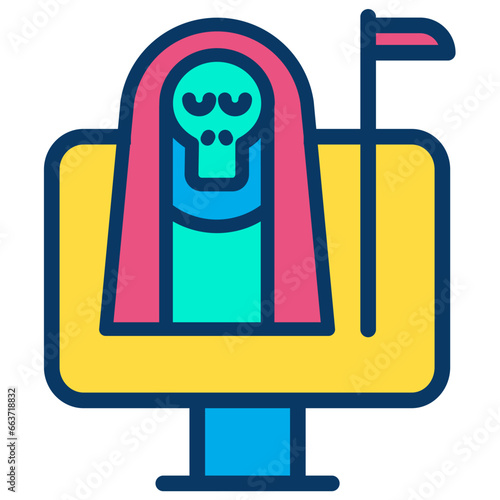 Lineal color Online Reaper icon