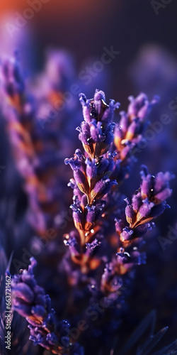 Twilight Serenity  A Lavender Field at Sunset close up of lavender close up of lavender flowers