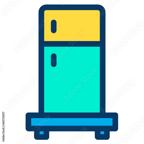 Lineal color Refrigerator icon