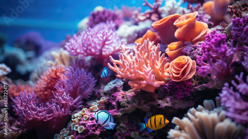 underwater world, coral reef, tropical fish, vacation, diving, travel, island, coastline, ocean, sea, snorkeling, bay, summer, nature, marine, flowers, environment, beauty, pink, violet, petals, view