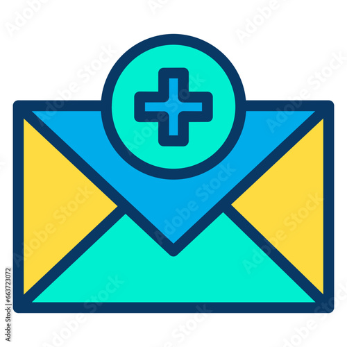 Lineal color Package Box Mail icon